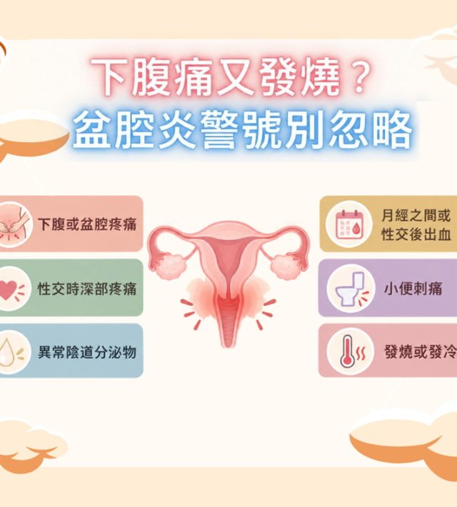 下腹痛又發燒？盆腔炎警號別忽略